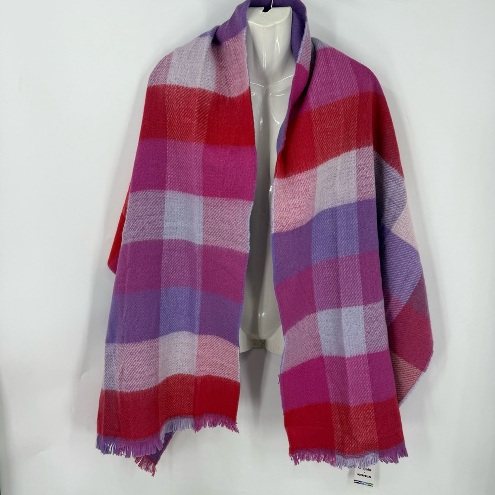 Crayola x Kohl's adult multicolor fringe scarf OS